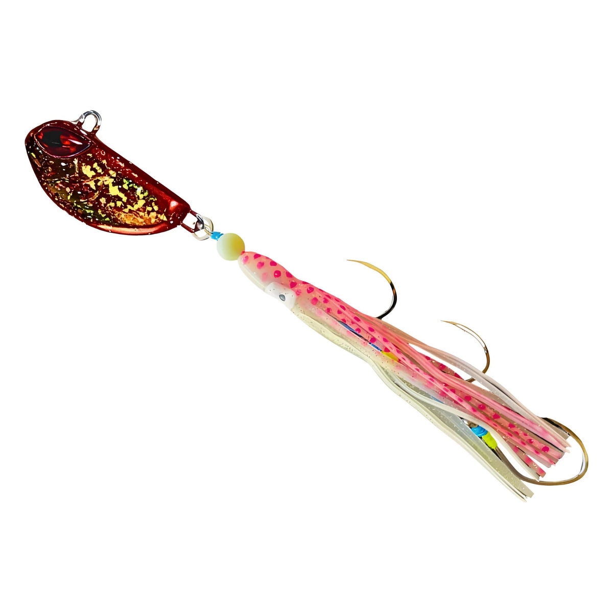 Snapbait Triple Threat Hybrid UV Glow Jig 155g [CL:Toffy Splash]
