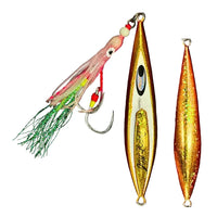 Snapbait Proto-J- Rigged Slow Pitch Jig 110g [CL:Western Red]