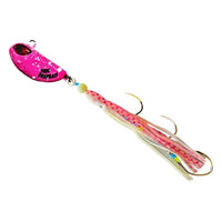 Snapbait Triple Threat Hybrid UV Glow Jig 20g [CL:Pink Splash]
