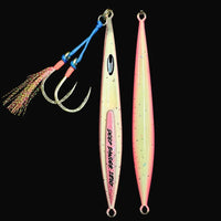 Snapbait Mini Dancer Knife Series Jig 90g [CL:Pink Glow]