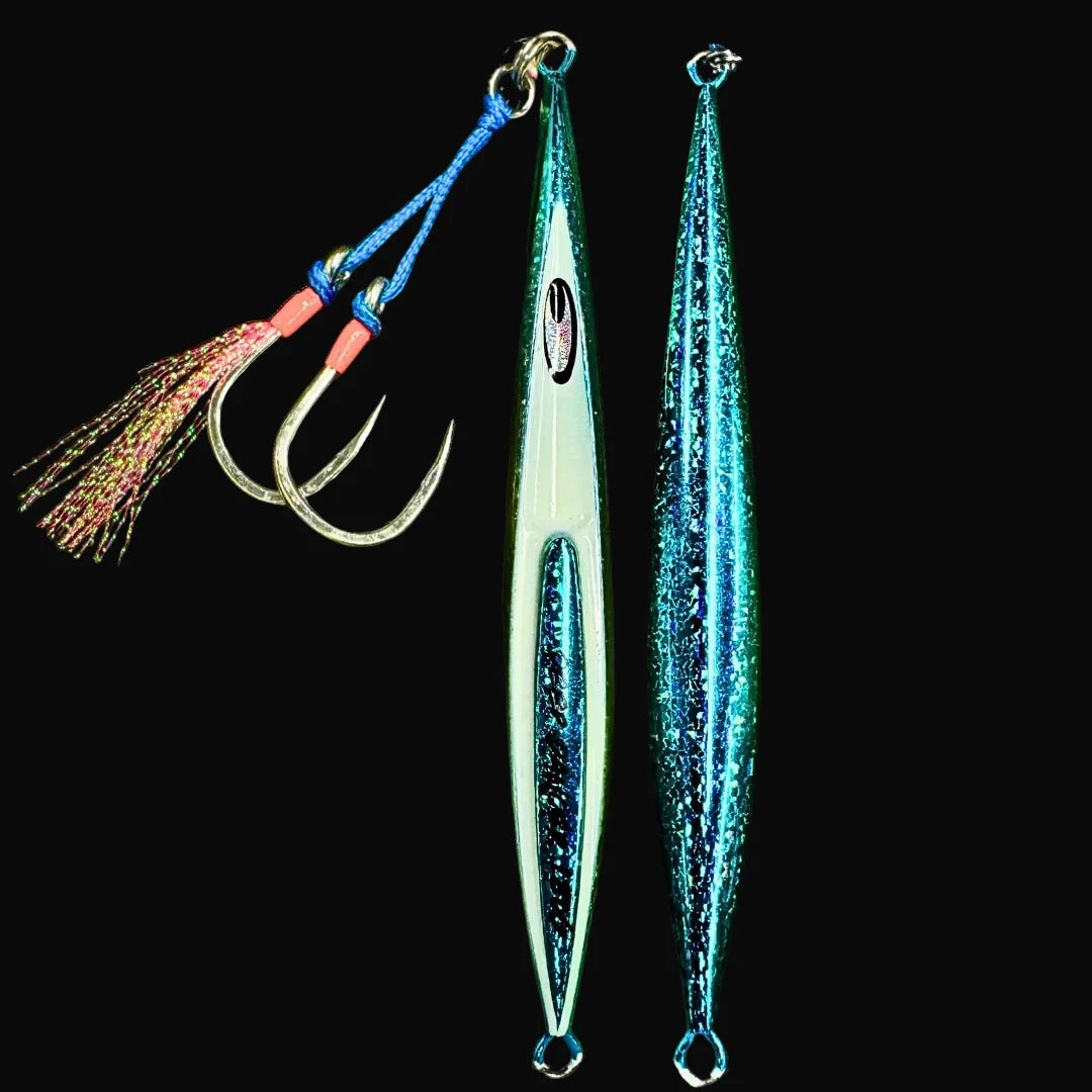 Snapbait Mini Dancer Knife Series Jig 110g [CL:Blue Shimmer]