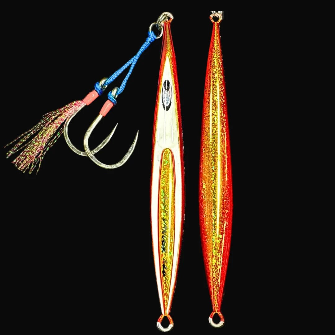 Snapbait Mini Dancer Knife Series Jig 110g [CL:Western Red]