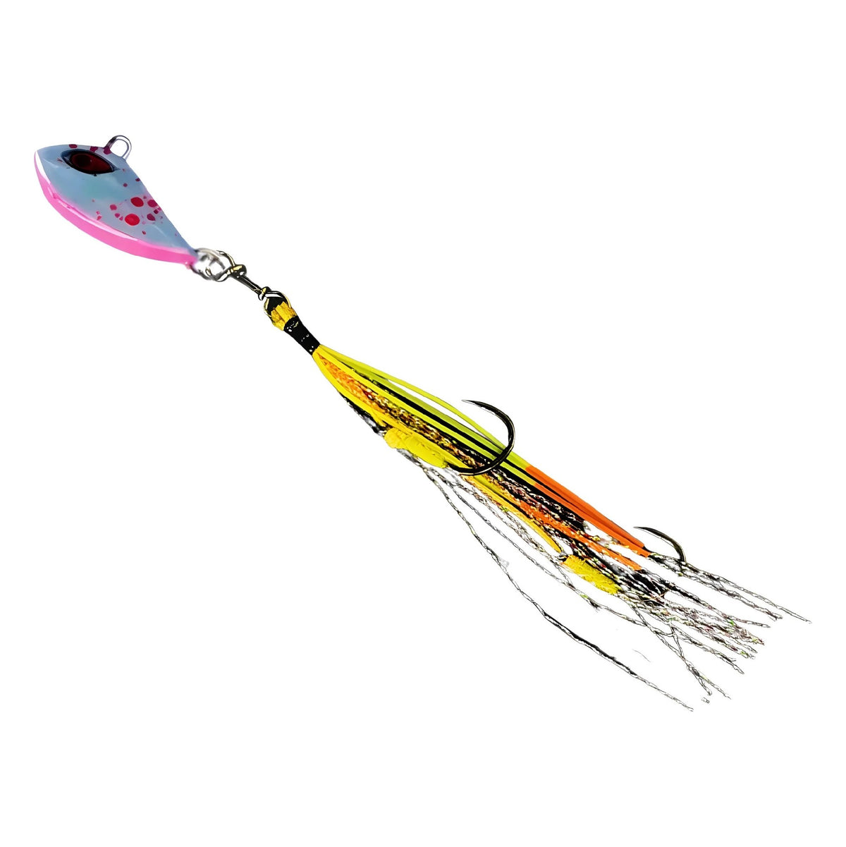 Snapbait Flasher Worm 40g [CL:Pink Splash]