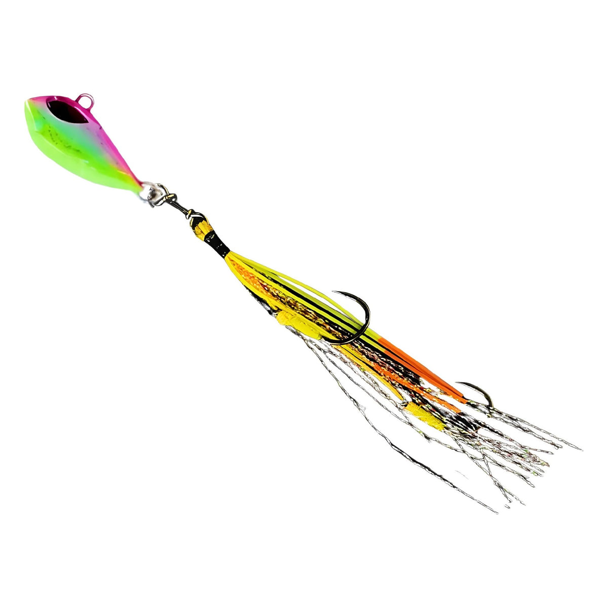 Snapbait Flasher Worm 40g [CL:Yellow Pink]