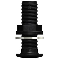 Trudesign Domed Skin Fitting Black [SZ:1/2"]
