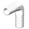 Trudesign 90° Elbow Connector White [SZ:19MM]