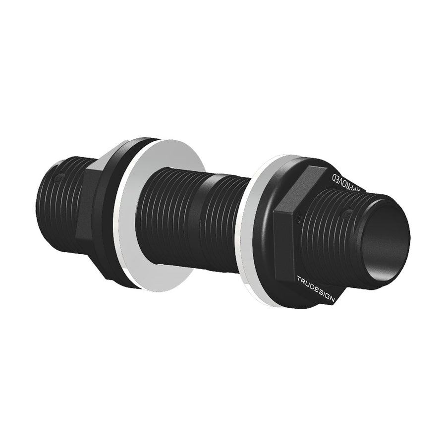 Trudesign Thru Bulkhead Threaded Tube [SZ:1"]