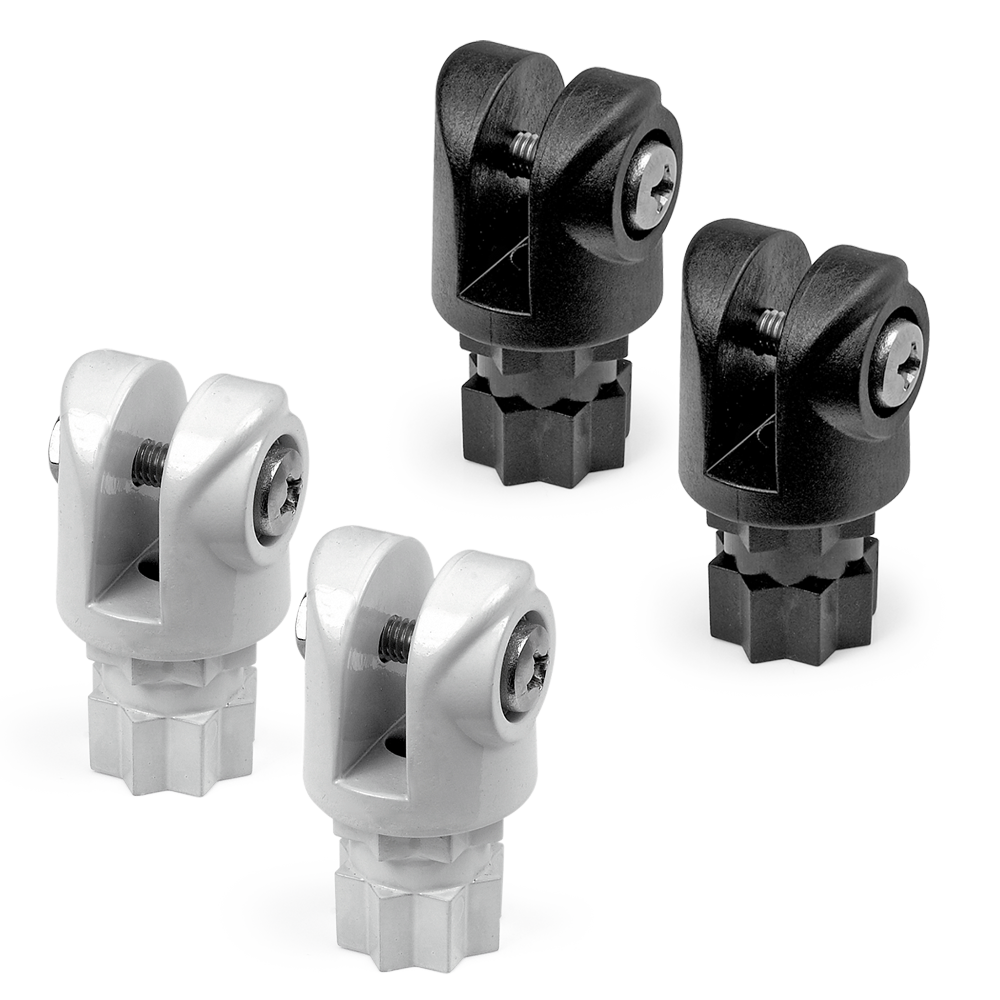 RAILBLAZA Clevis Bimini Support Pair [CL:Black]