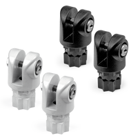 RAILBLAZA Clevis Bimini Support Pair [CL:Black]