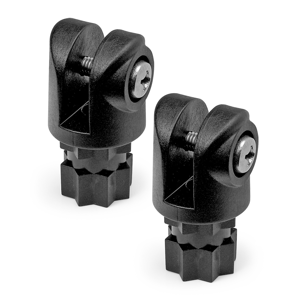 RAILBLAZA Clevis Bimini Support Pair [CL:Black]