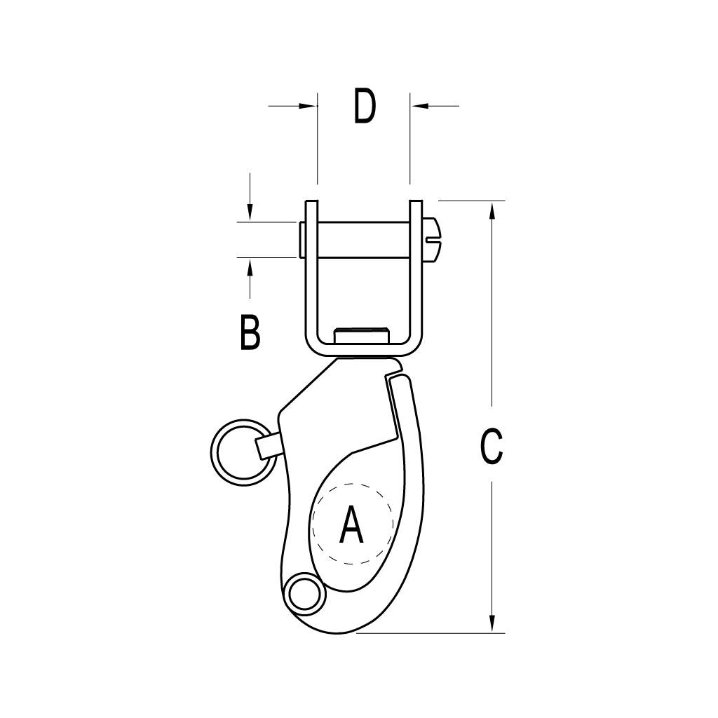 Ronstan Snap Shackle Adapter 2