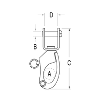 Ronstan Snap Shackle Adapter 2