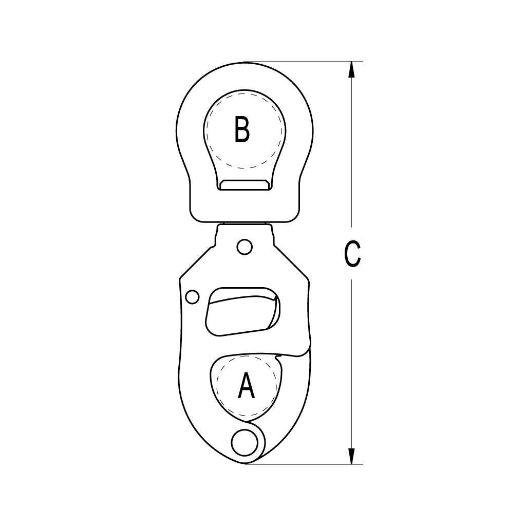 Ronstan Series 100 Triggersnap Shackle Large Bail