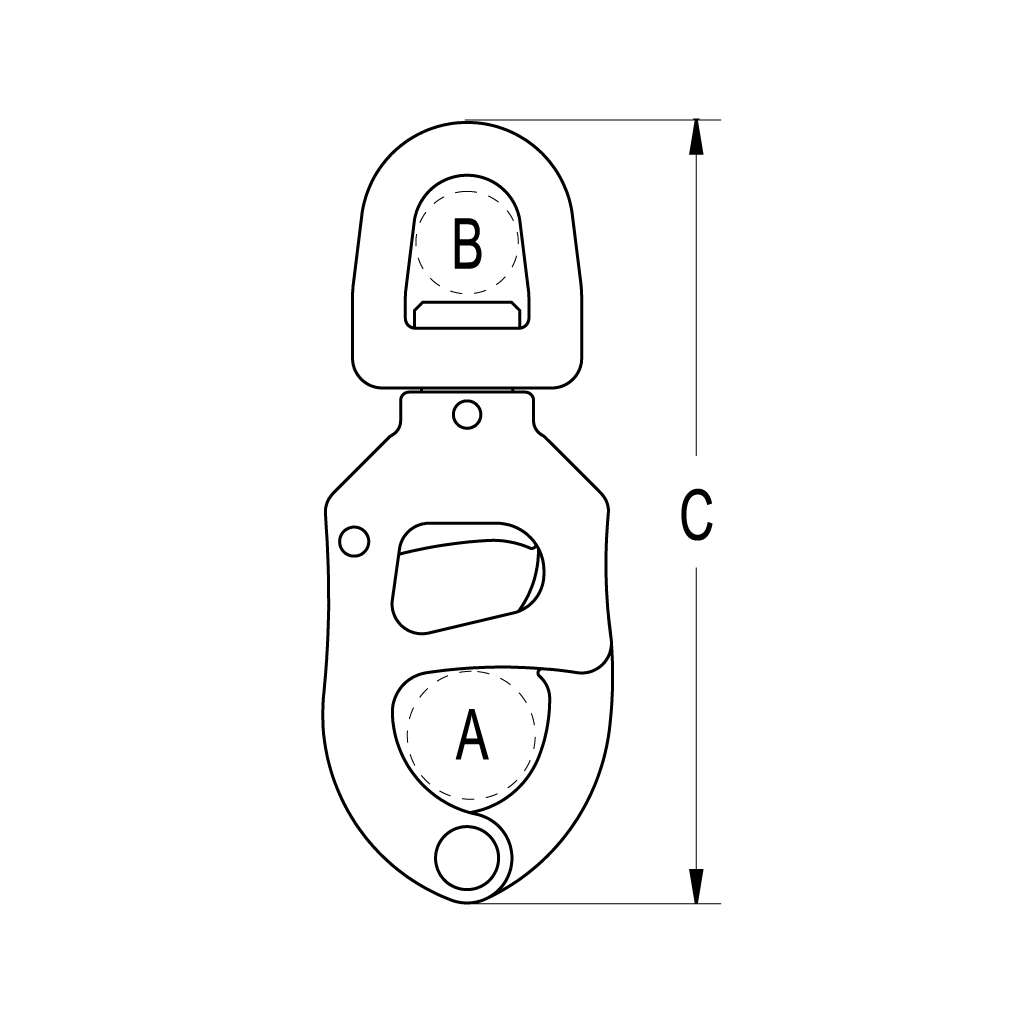 Ronstan Series 100 Triggersnap Shackle Small Bail