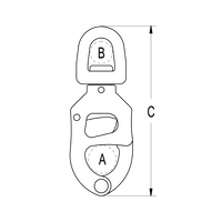 Ronstan Series 100 Triggersnap Shackle Small Bail