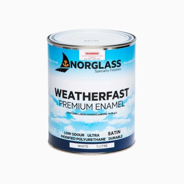 Weatherfast-premium-enamel-satin-can-1-litre-white